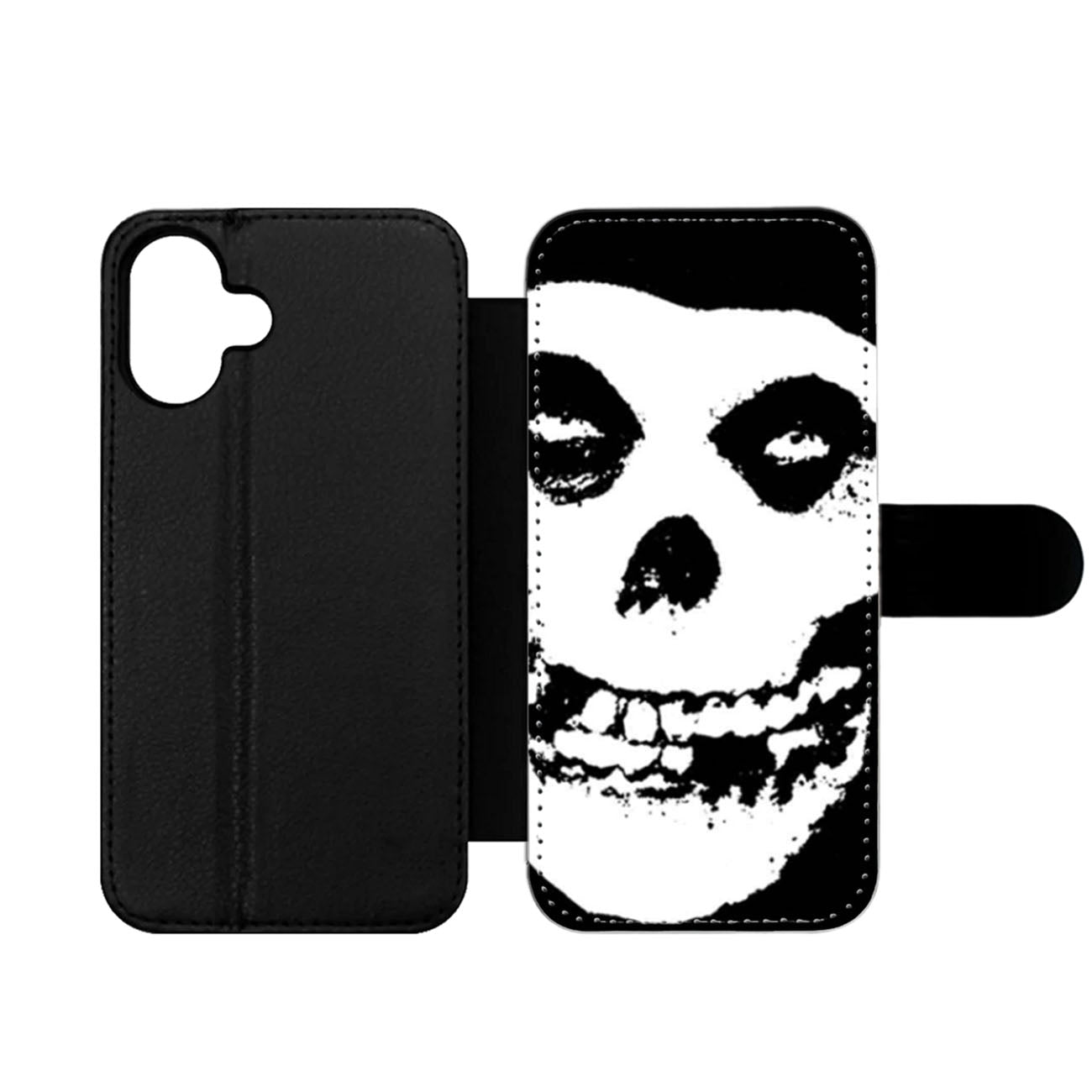 Misfits Skull Wallet iPhone Case