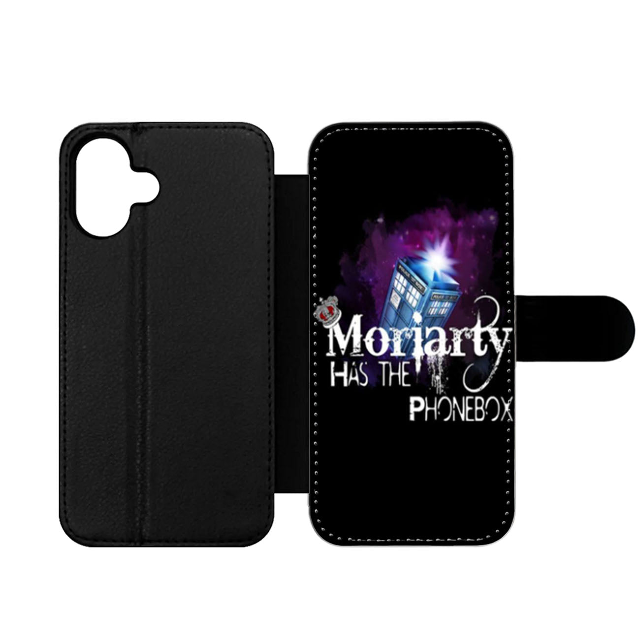Moriarty Has The Phonebox Wallet iPhone Case