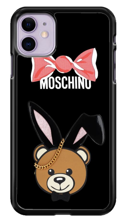Moschino Cute Black iPhone 11|12 Case