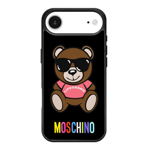 Moschino Fashion Black iPhone Air Case