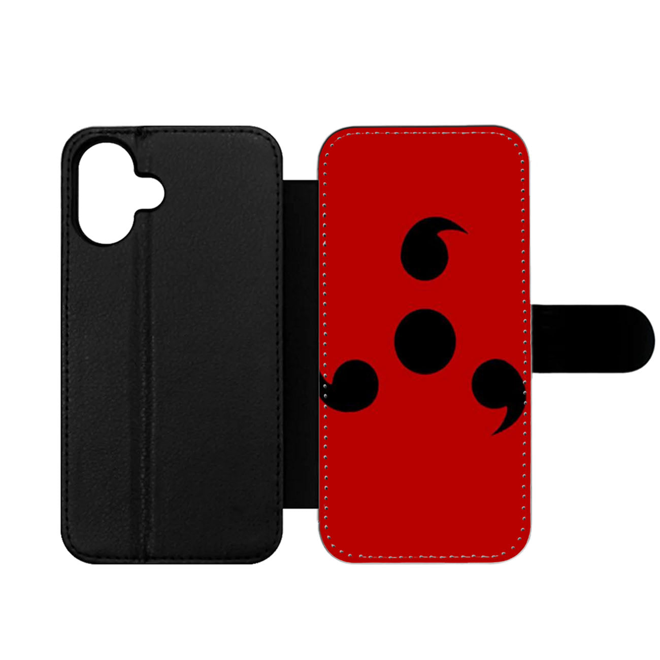 NARUTO SHARINGAN ICON MINIMALISTIC Wallet iPhone Case