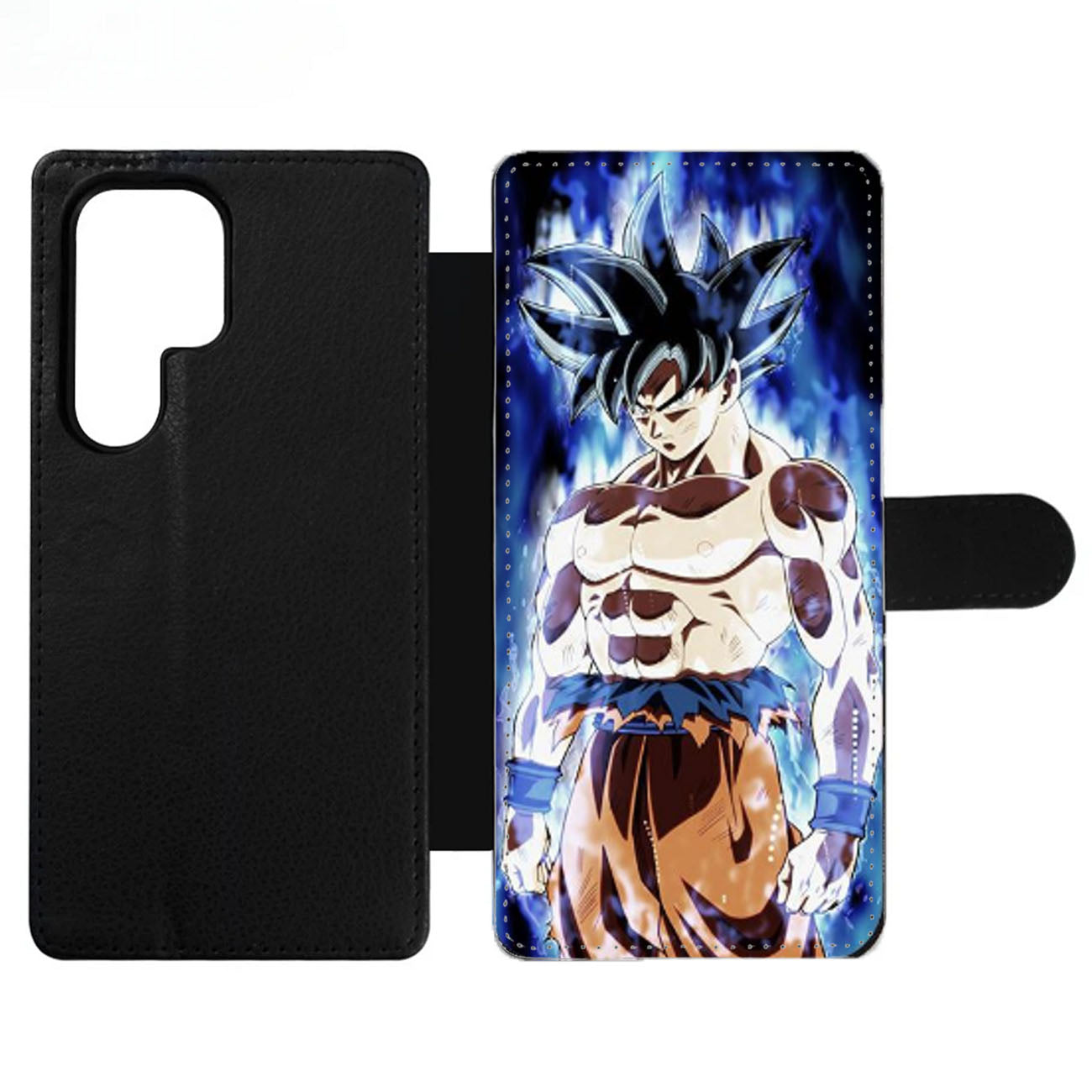 NEW GOKU INSTINCT ULTRA DRAGON BALL Wallet Samsung Case