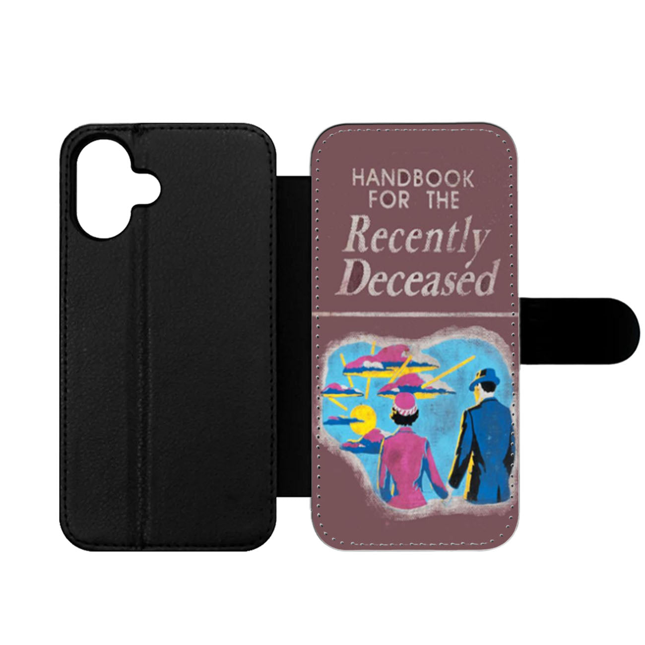 New Beetlejuice Handbook For The Recently Deceased Wallet iPhone Case