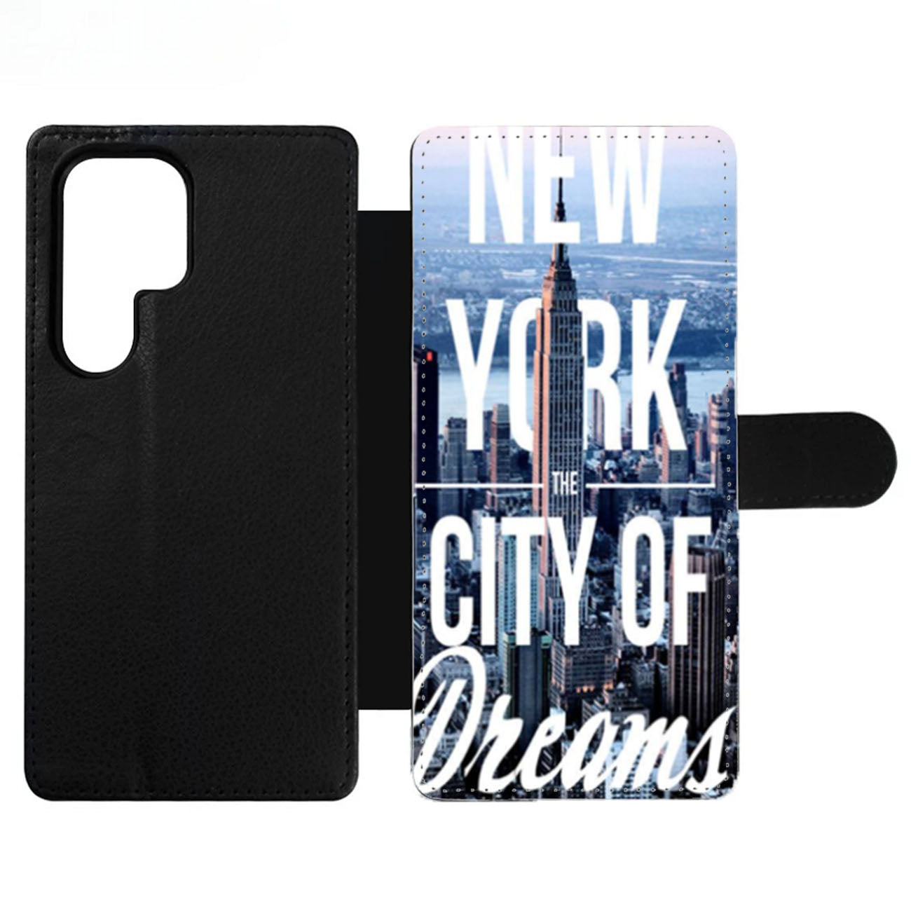New York The City of Dreams Wallet Samsung Case