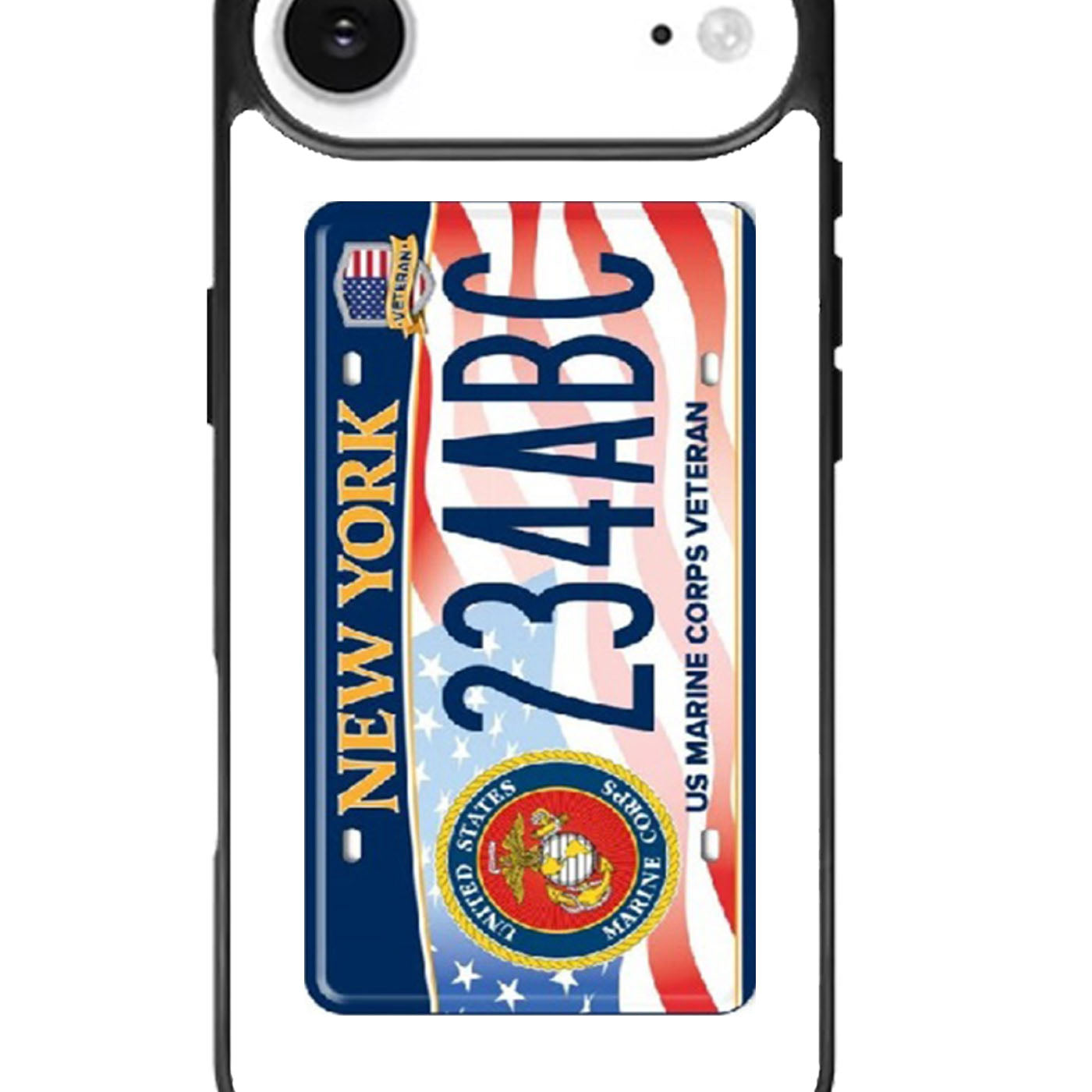 New Yorks First Ever Veteran License Plate iPhone Air Case