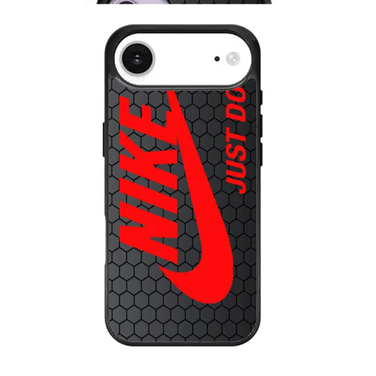 Nike Just Do it Red Hexagon iPhone Air Case