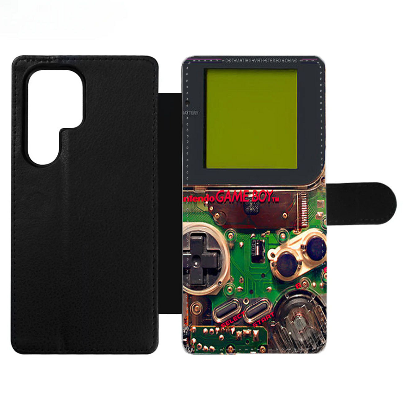 Nintendo Game Boy Transparent Play It Loud Wallet Samsung Case