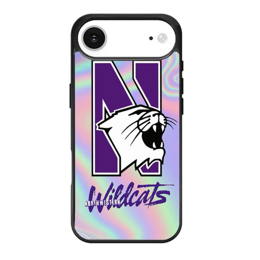 Northwestern Wildcats Holographic iPhone Air Case