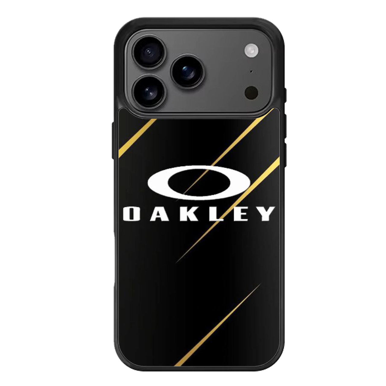 Oakley Black Logo iPhone 17 Pro Max Case