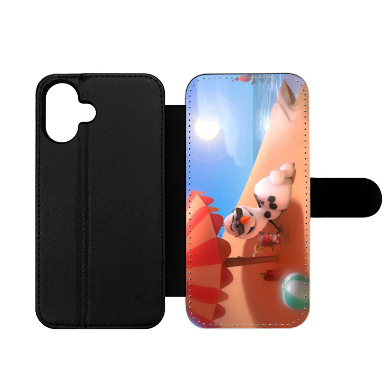 Olaf The Snowman Frozen Wallet iPhone Case