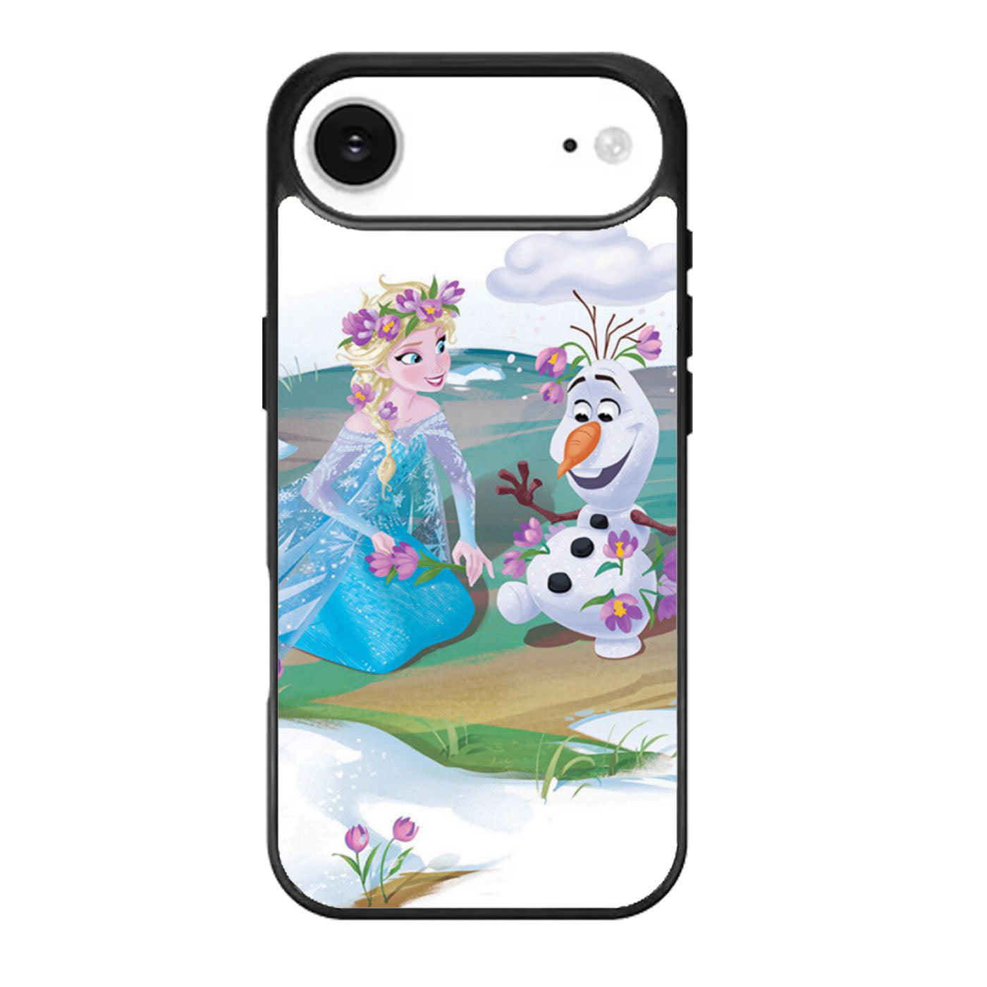 Olaf and Elsa in spring iPhone Air Case