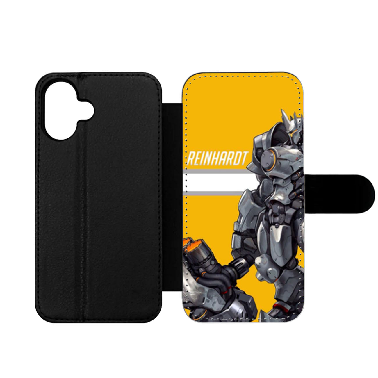 Overwatch Reinhardt Poster Wallet iPhone Case