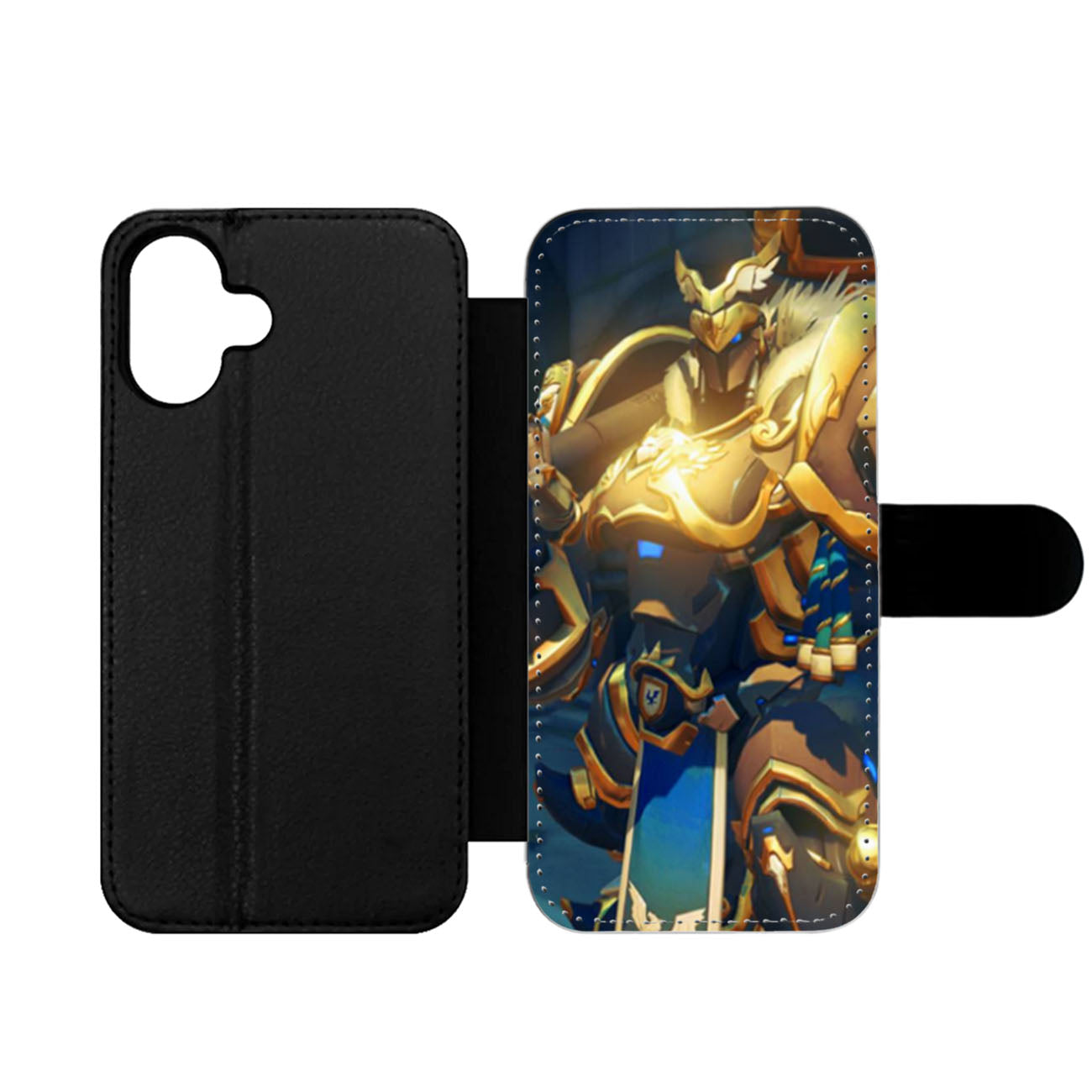 Overwatch Reinhardt Two Wallet iPhone Case