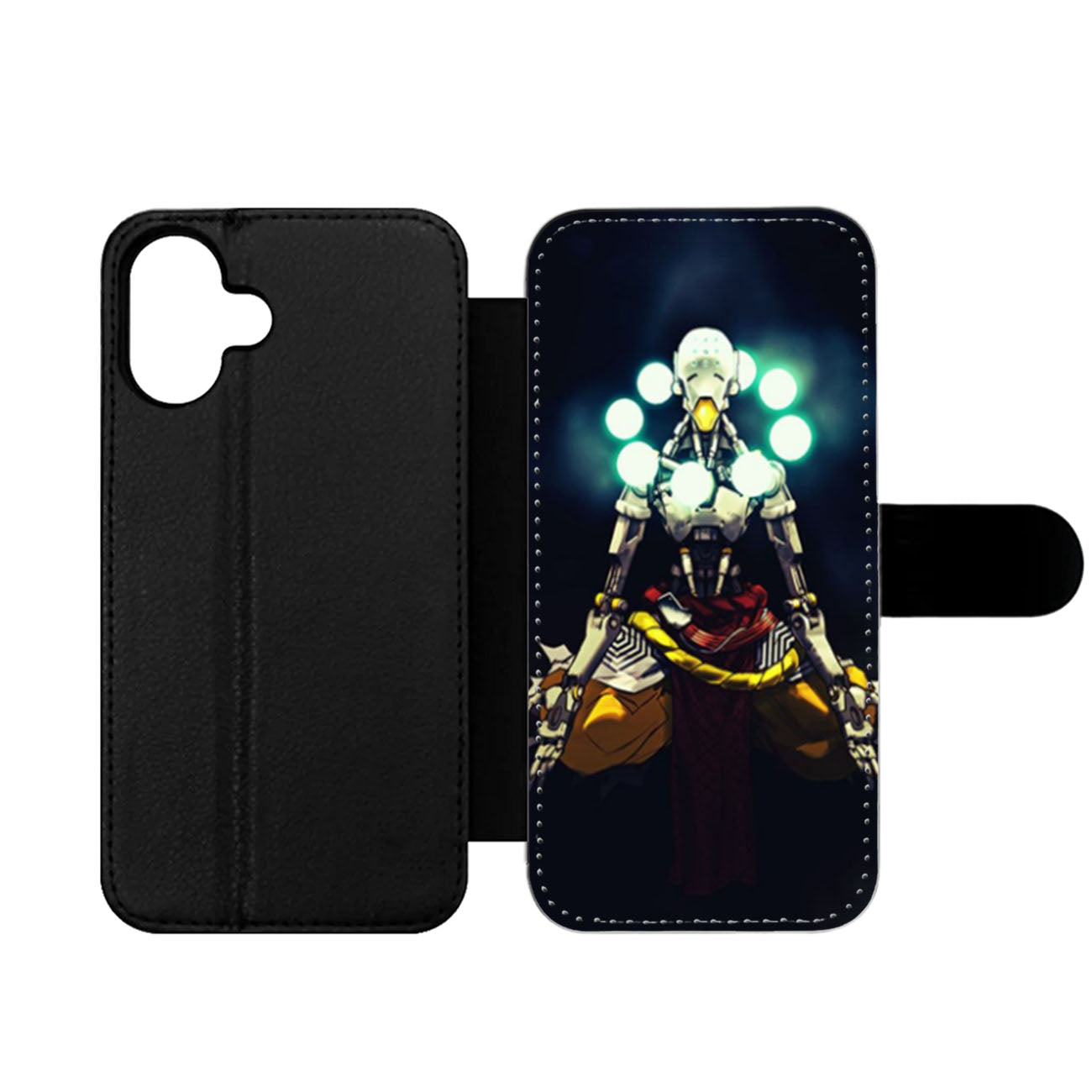 Overwatch Zenyatta Two Wallet iPhone Case