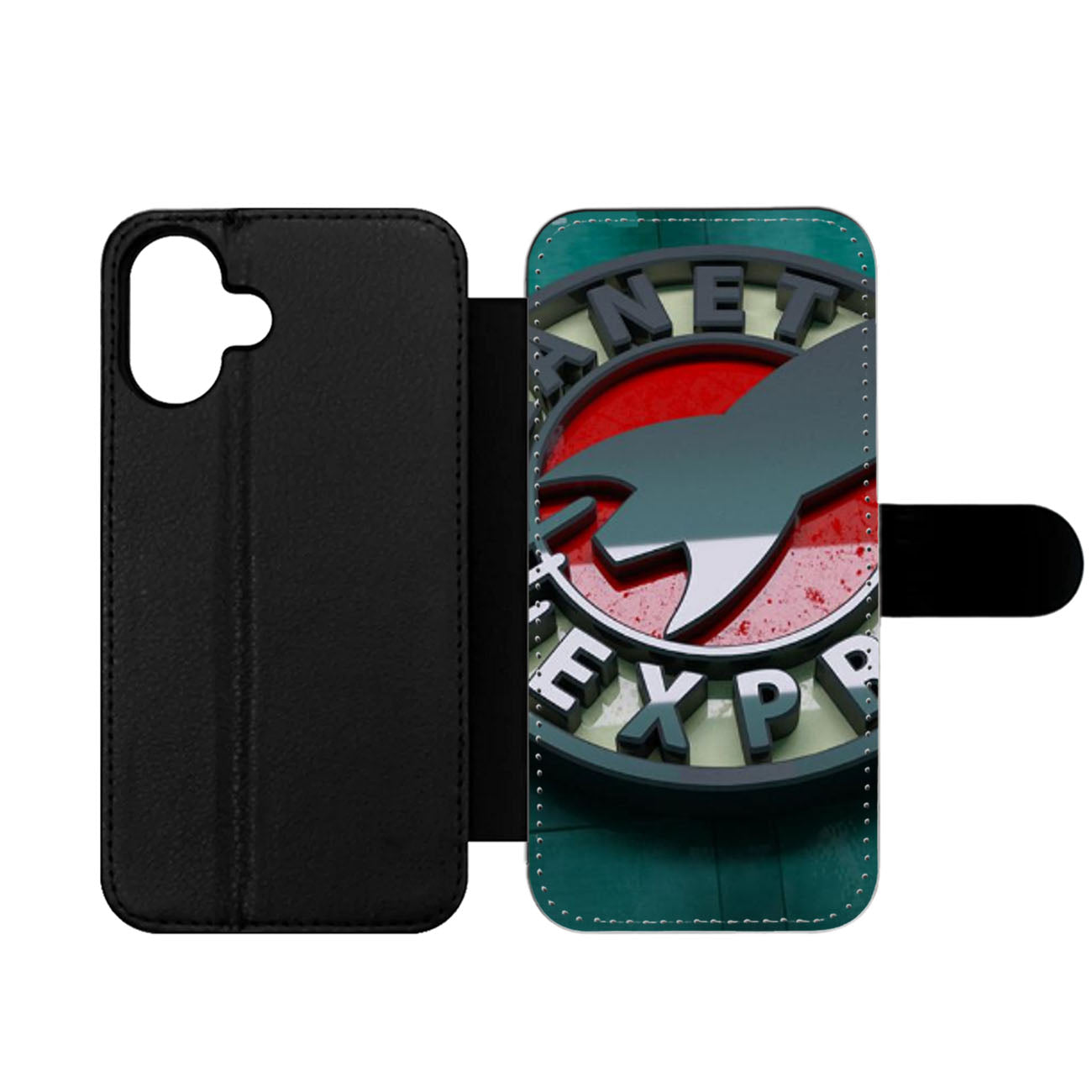 PLANET EXPRESS FUTURAMA 3D Wallet iPhone Case