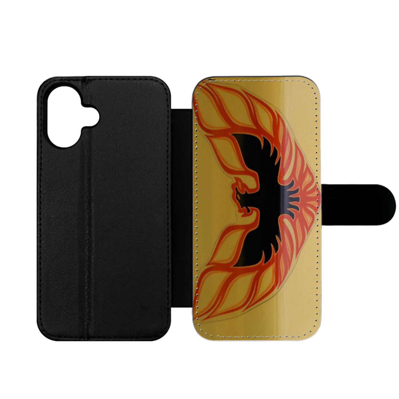 PONTIAC FIREBIRD LOGO GOLD Wallet iPhone Case