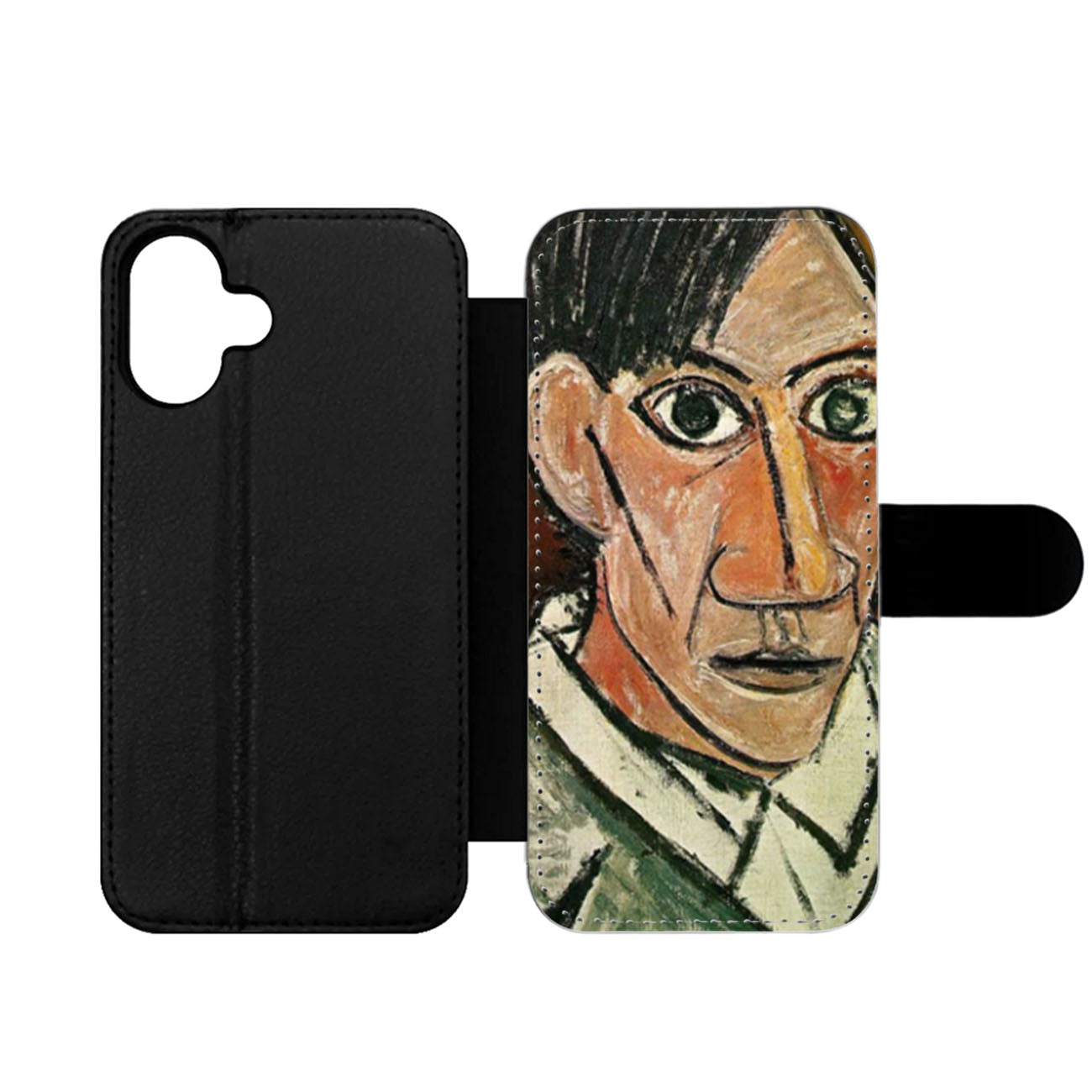 Pablo Picasso Self Portrait Selfie Wallet iPhone Case