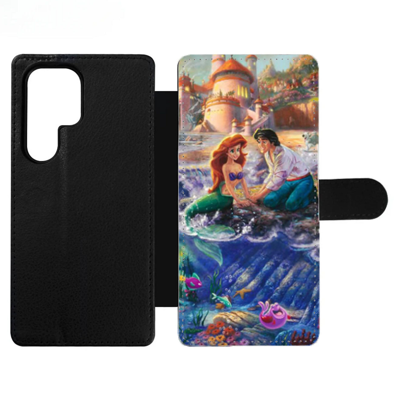 Paintings Ariel The Little Mermaid Wallet Samsung Case