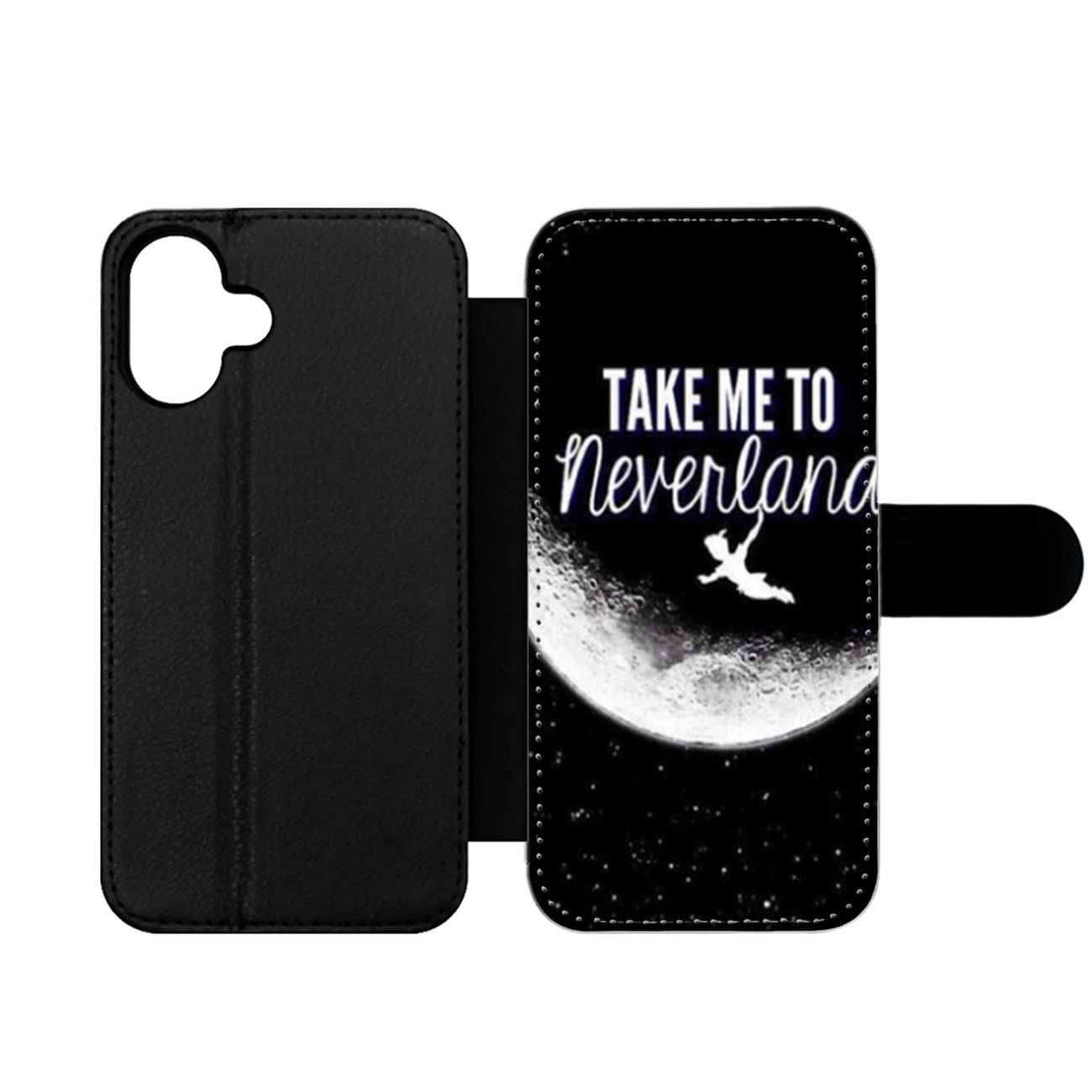 Peter Pan Take Me To Neverland Two Wallet iPhone Case