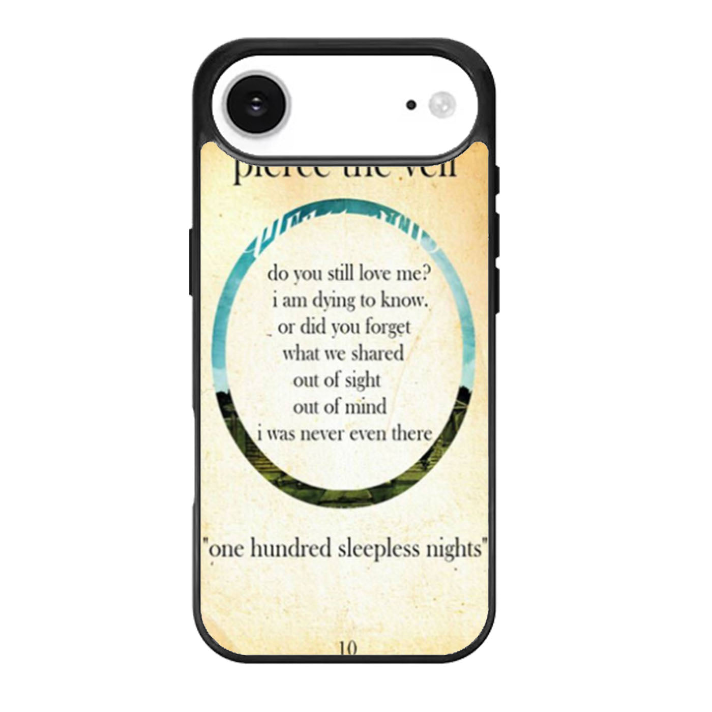 Pierce The Veil Band Lyric iPhone Air Case