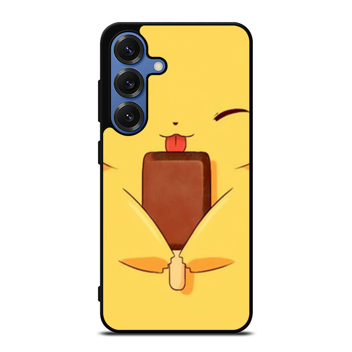 Pikachu Chocolate Popsicle Samsung S25 Ultra Case