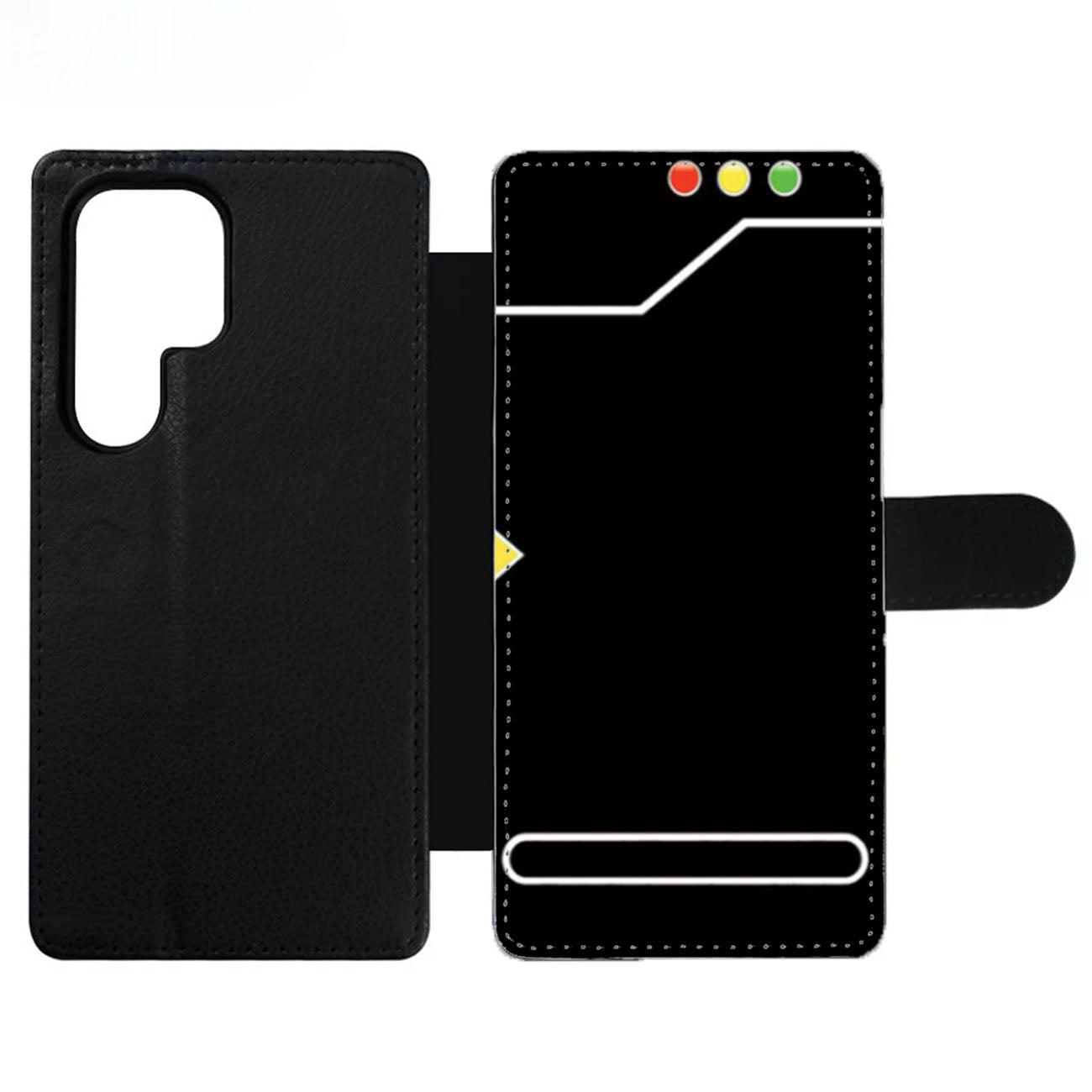 Pokedex Black Wallet Samsung Case