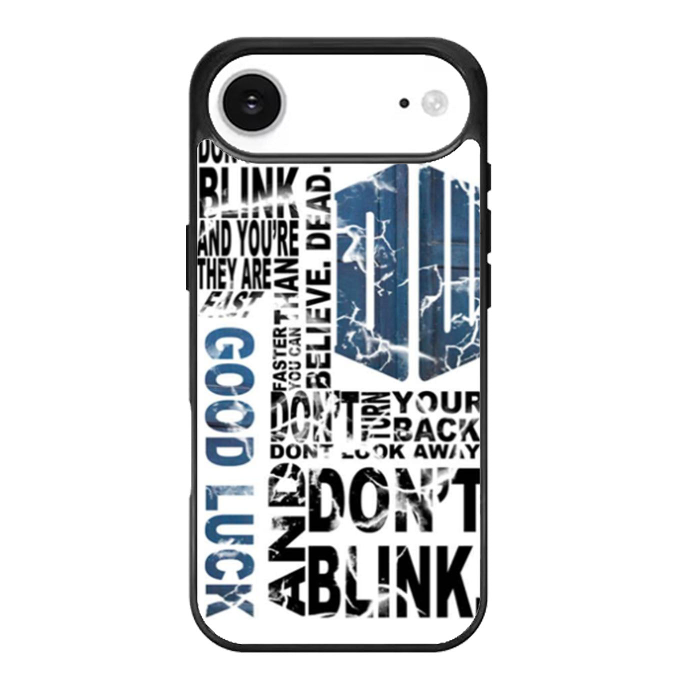 Police Box Tardis Doctor Who Dont Blink iPhone Air Case