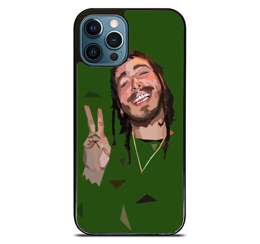 Post Malone Artwork iPhone 16 Pro Max Case