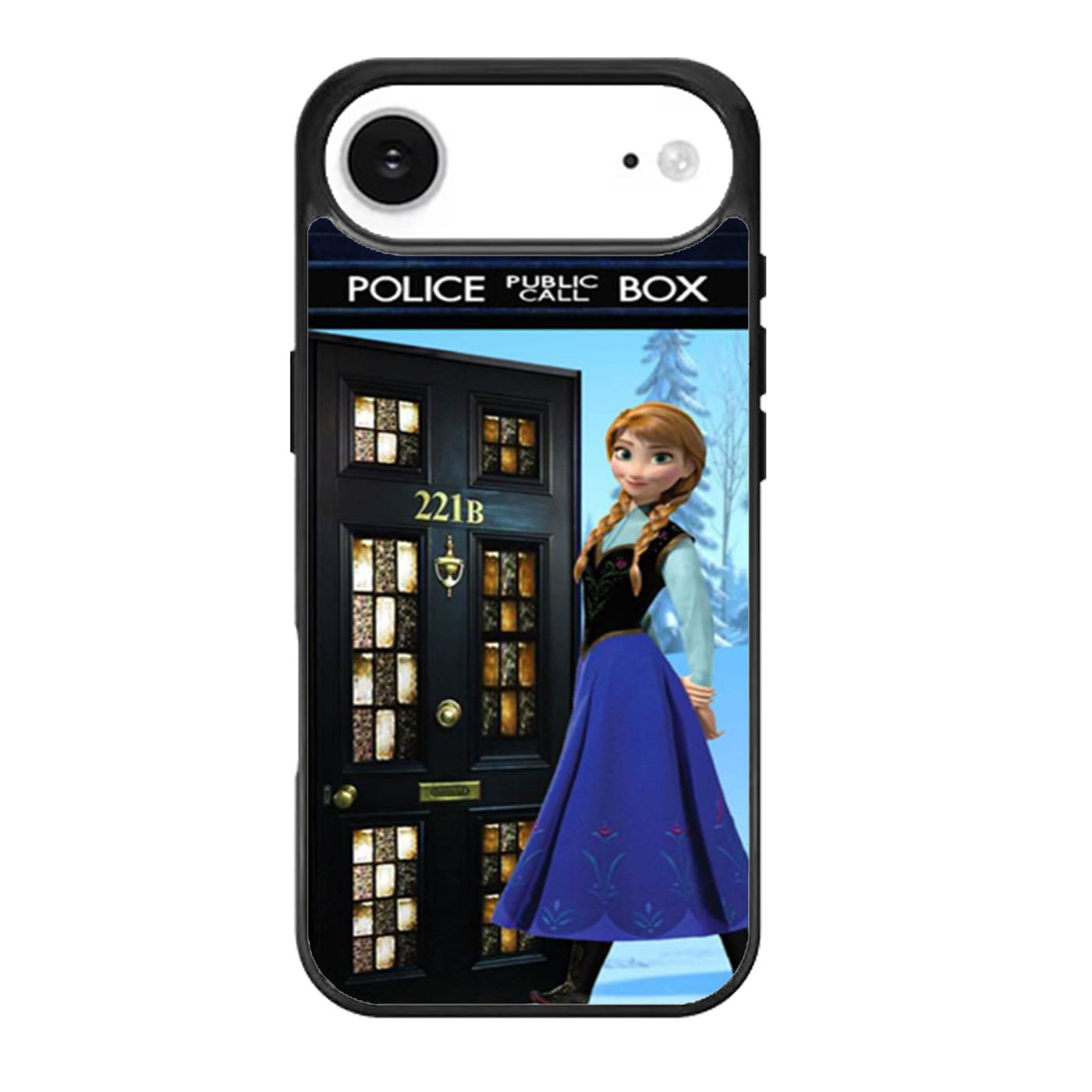 Princess Anna Frozen Tardis iPhone Air Case