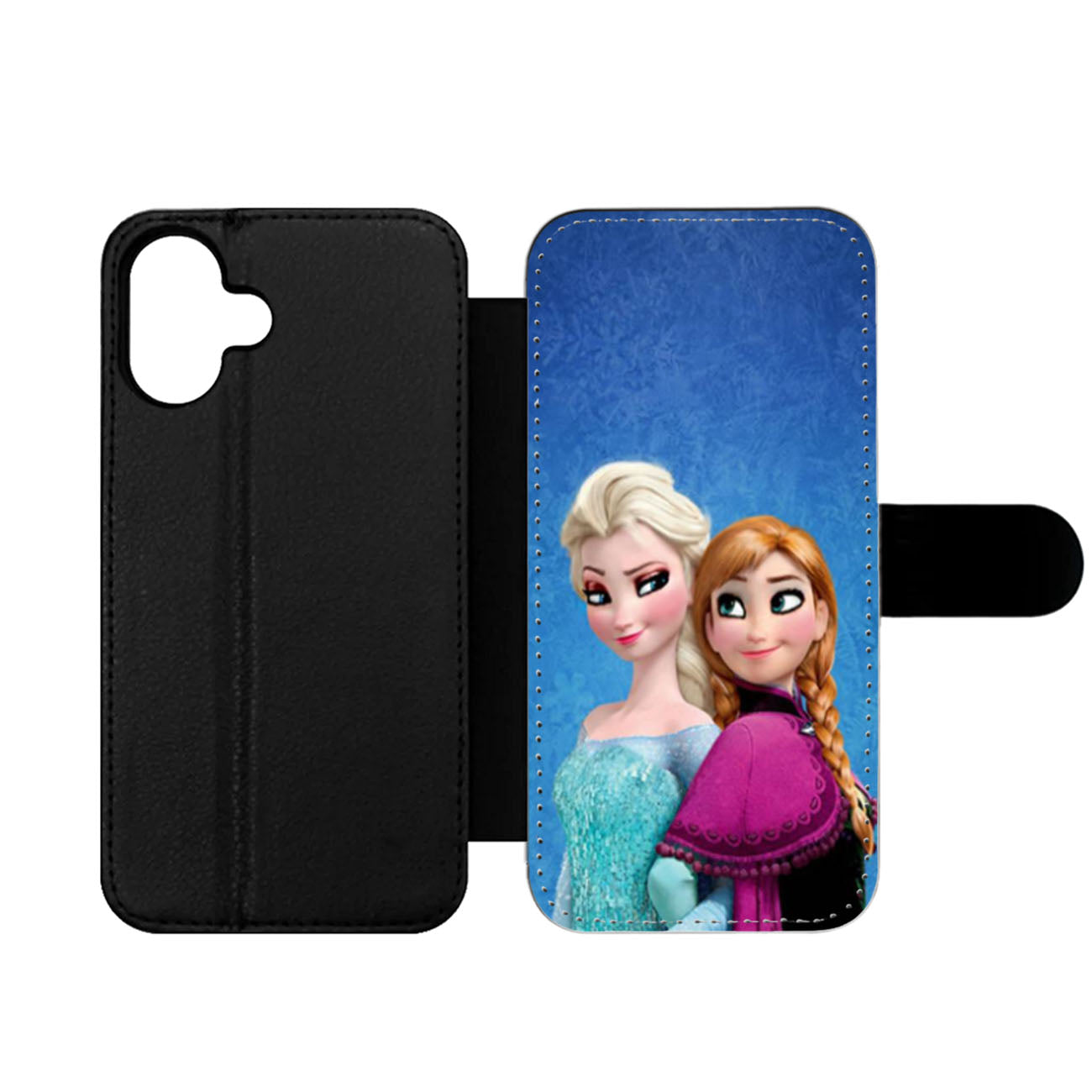 Princess Anna and Elsa Disney Frozen Wallet iPhone Case