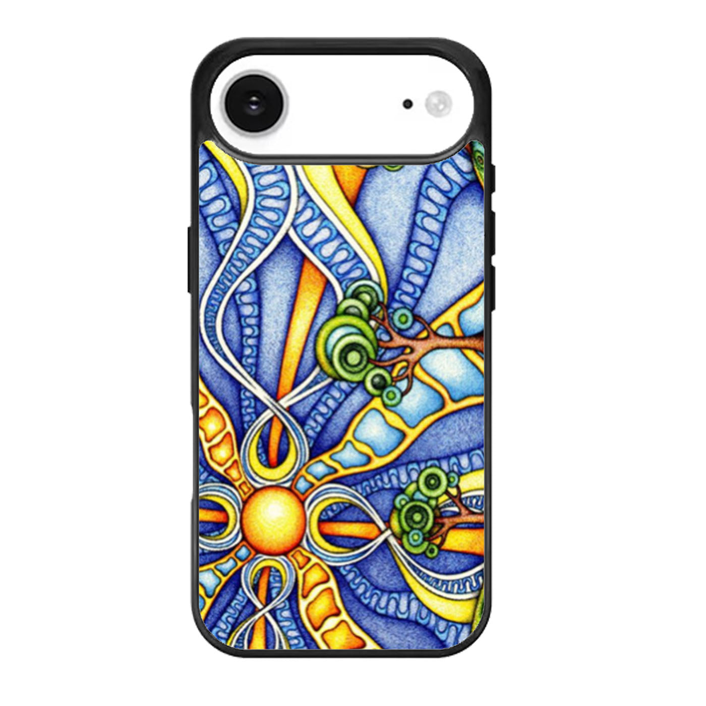 Psychedelic Nature Art iPhone Air Case