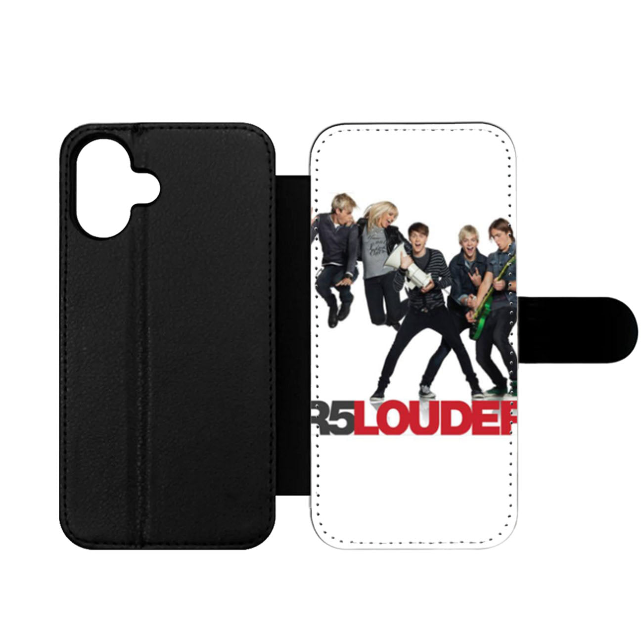 R5 Louder Band Wallet iPhone Case
