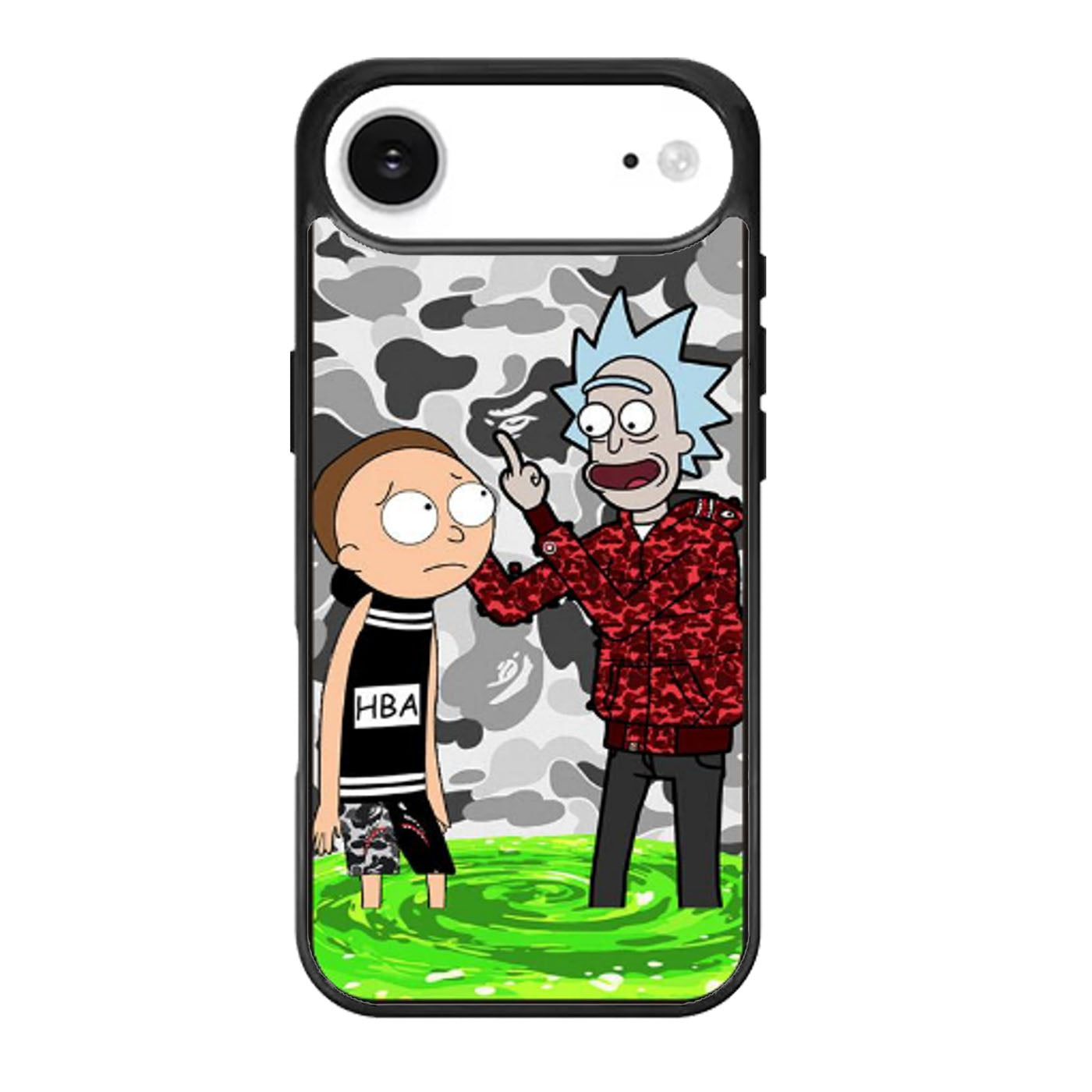 RICK AND MORTY RICK BAPE iPhone Air Case