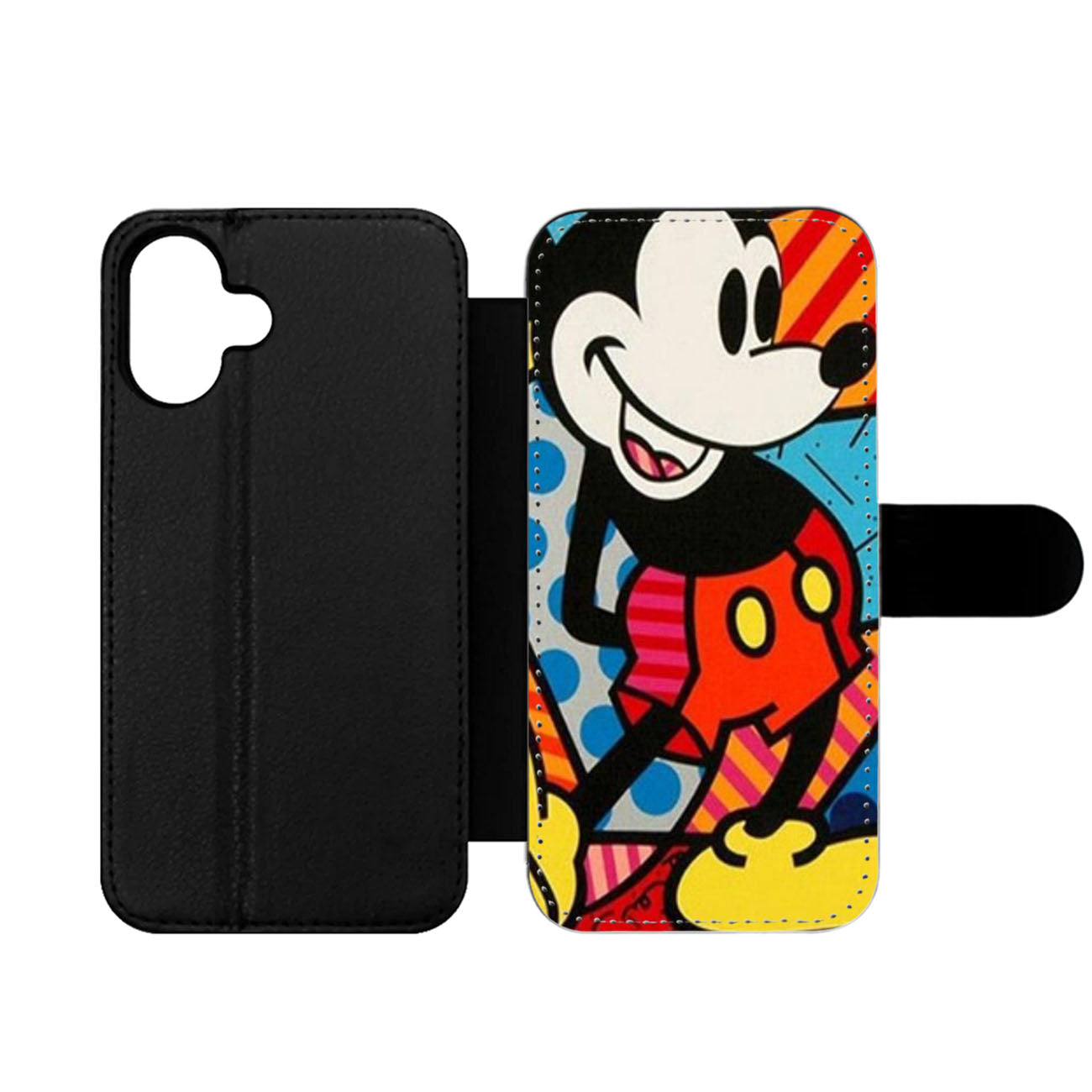 ROMERO BRITTO MICKEY MOUSE Wallet iPhone Case