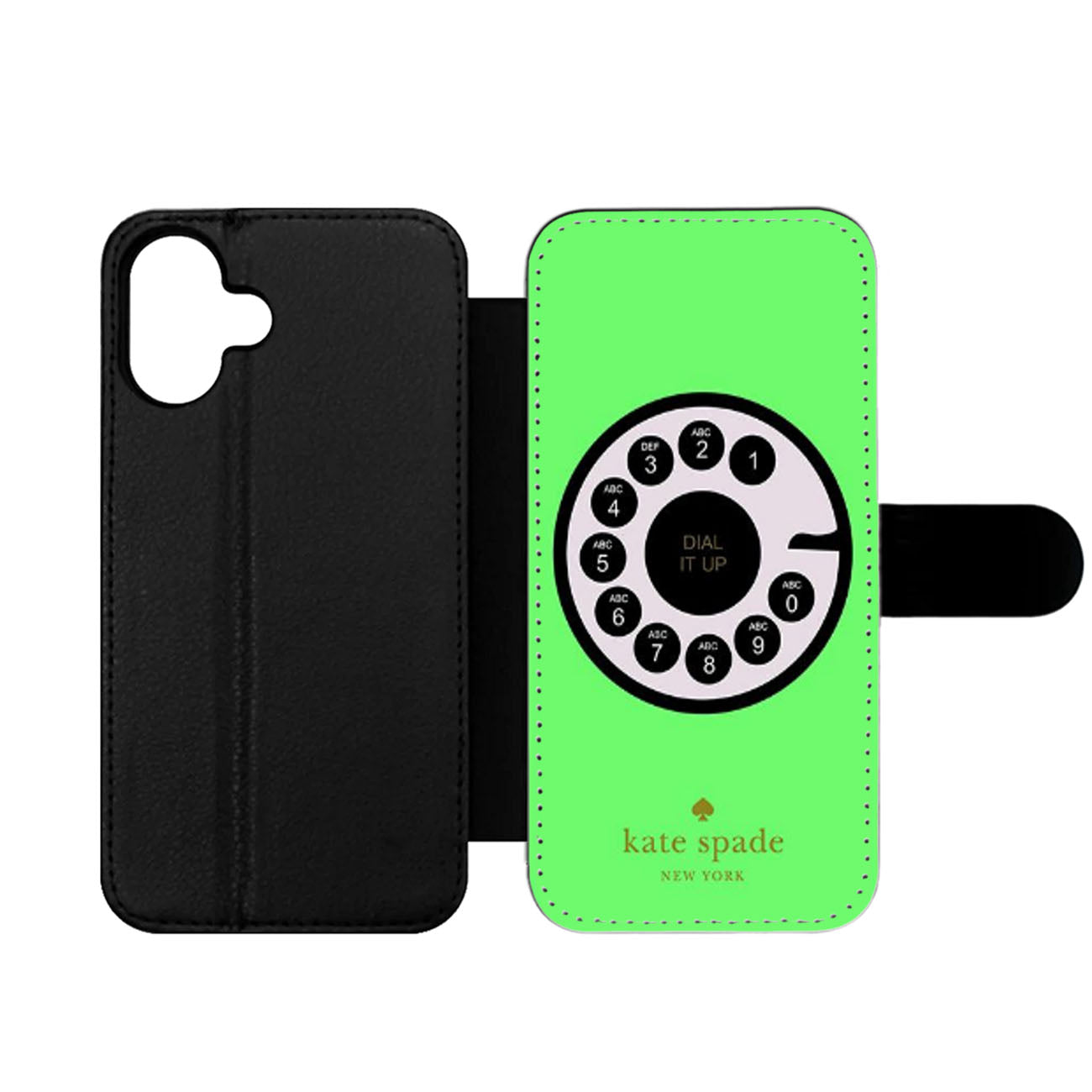 ROTARY RESIN KATE SPADE Wallet iPhone Case