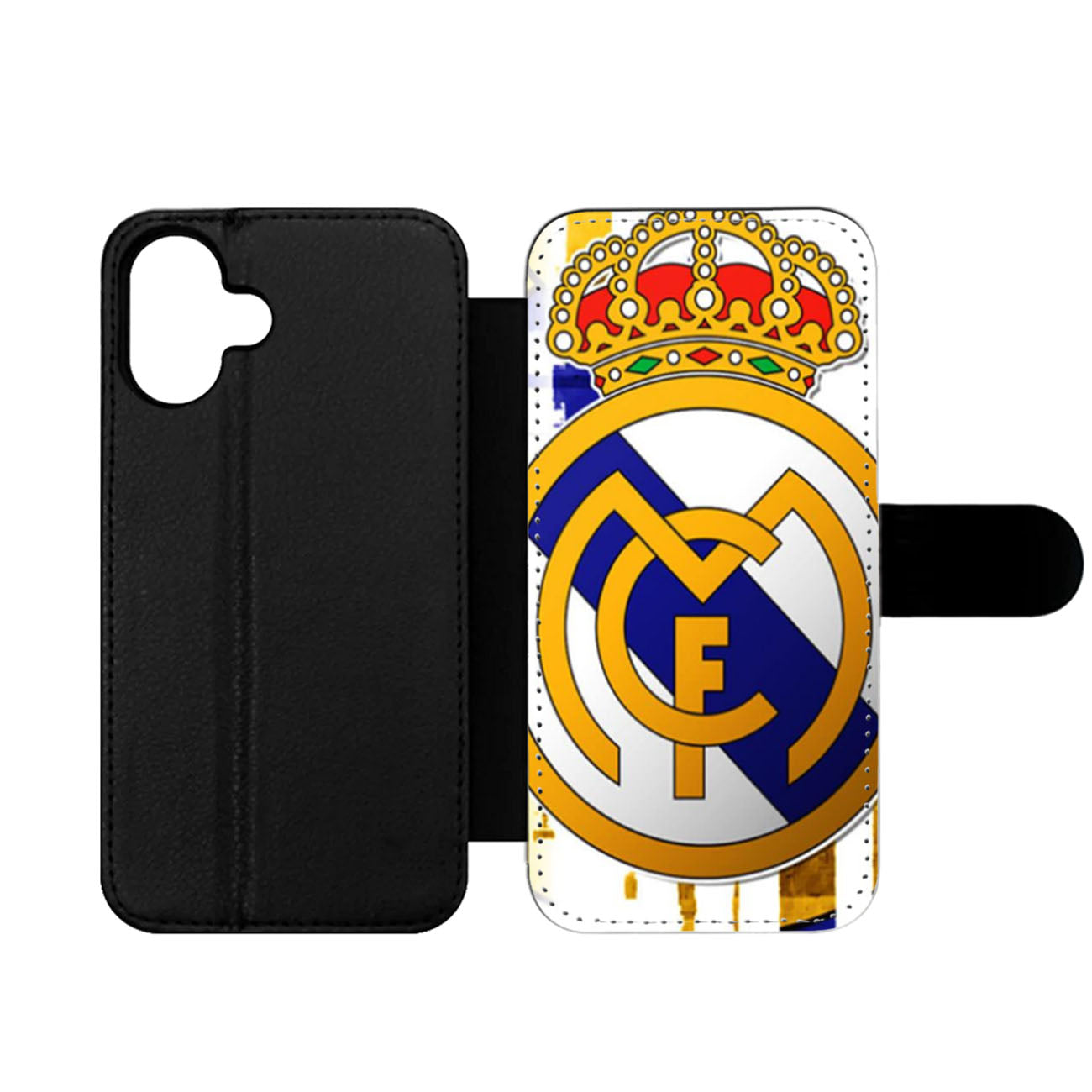 Real Madrid FC Logo Wallet iPhone Case