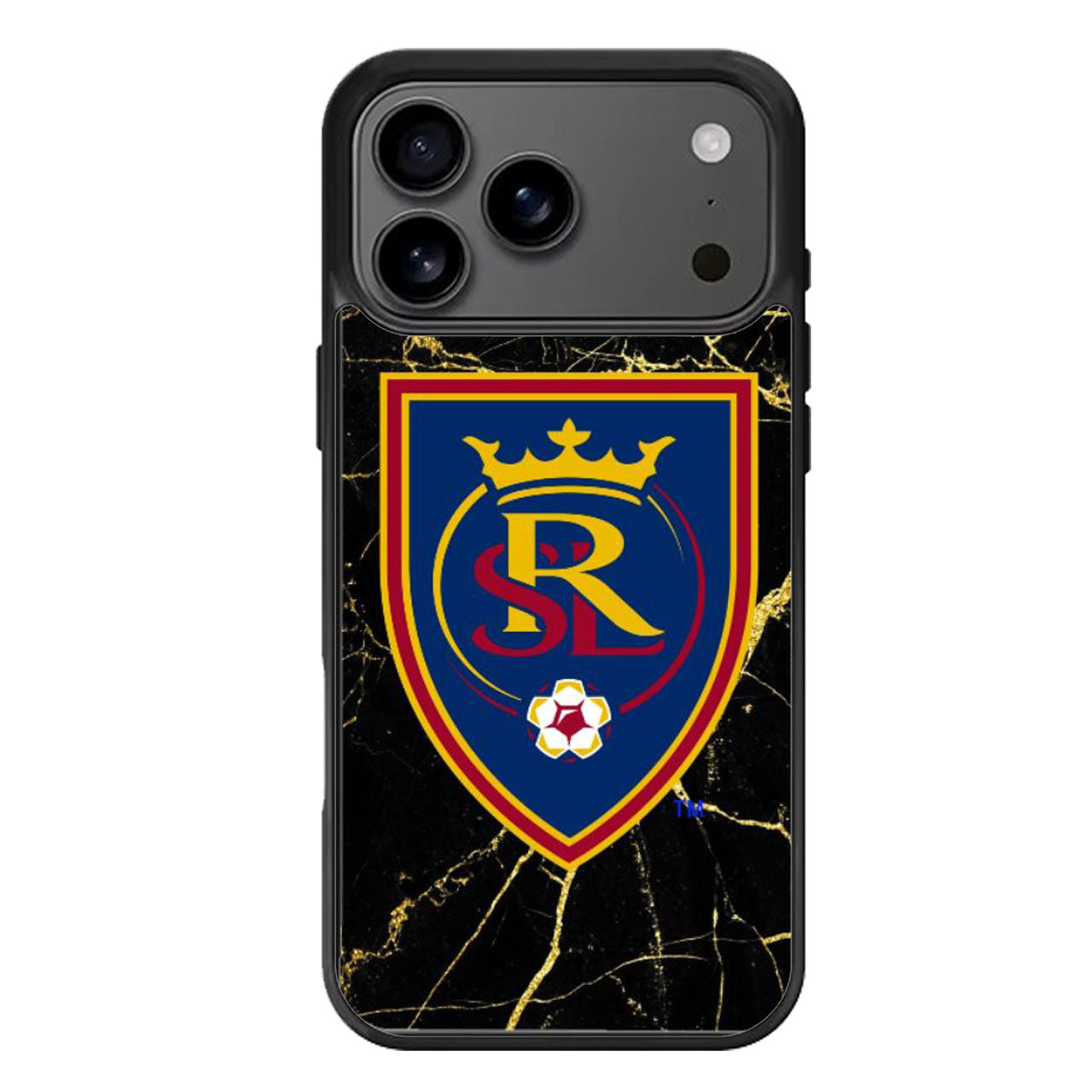 Real Salt Black Marble iPhone 17 Pro Max Case