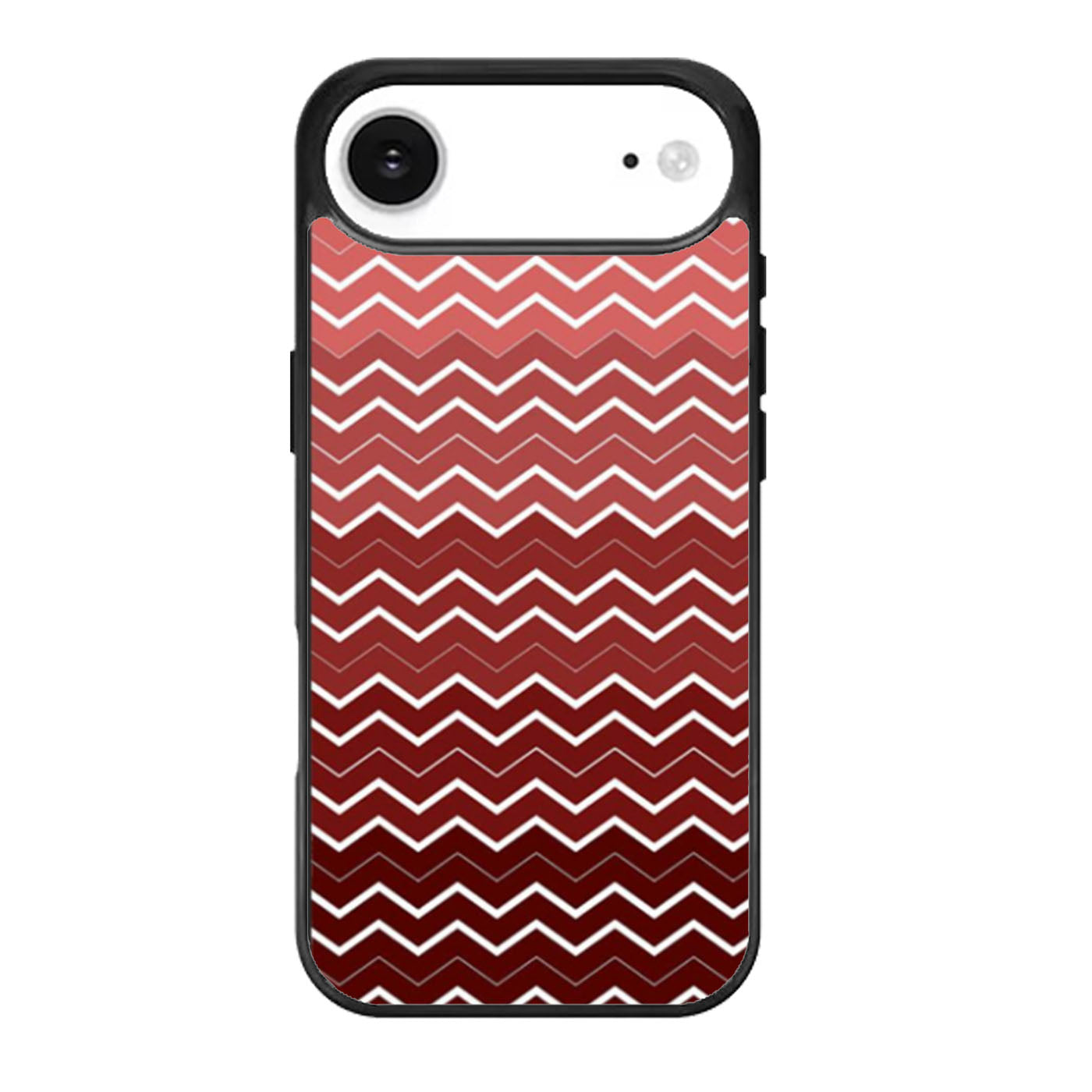 Red Chevron Pattern iPhone Air Case