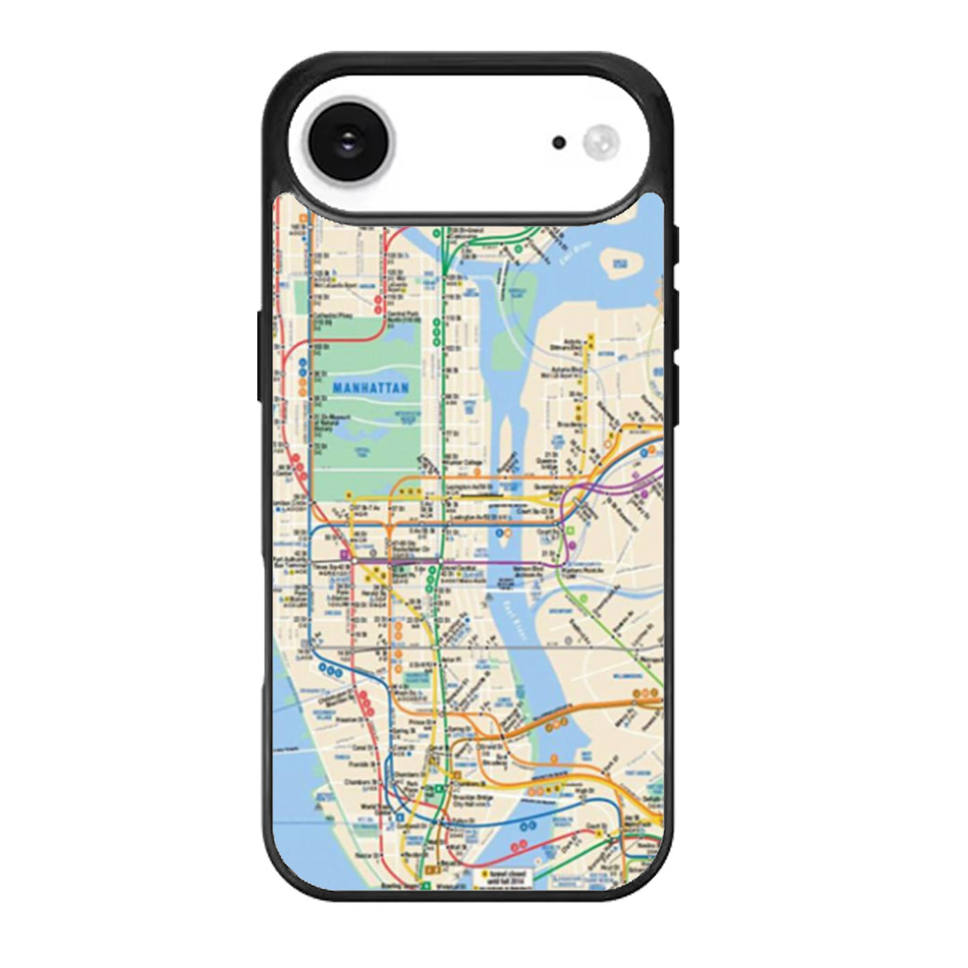 Retro New York Map iPhone Air Case