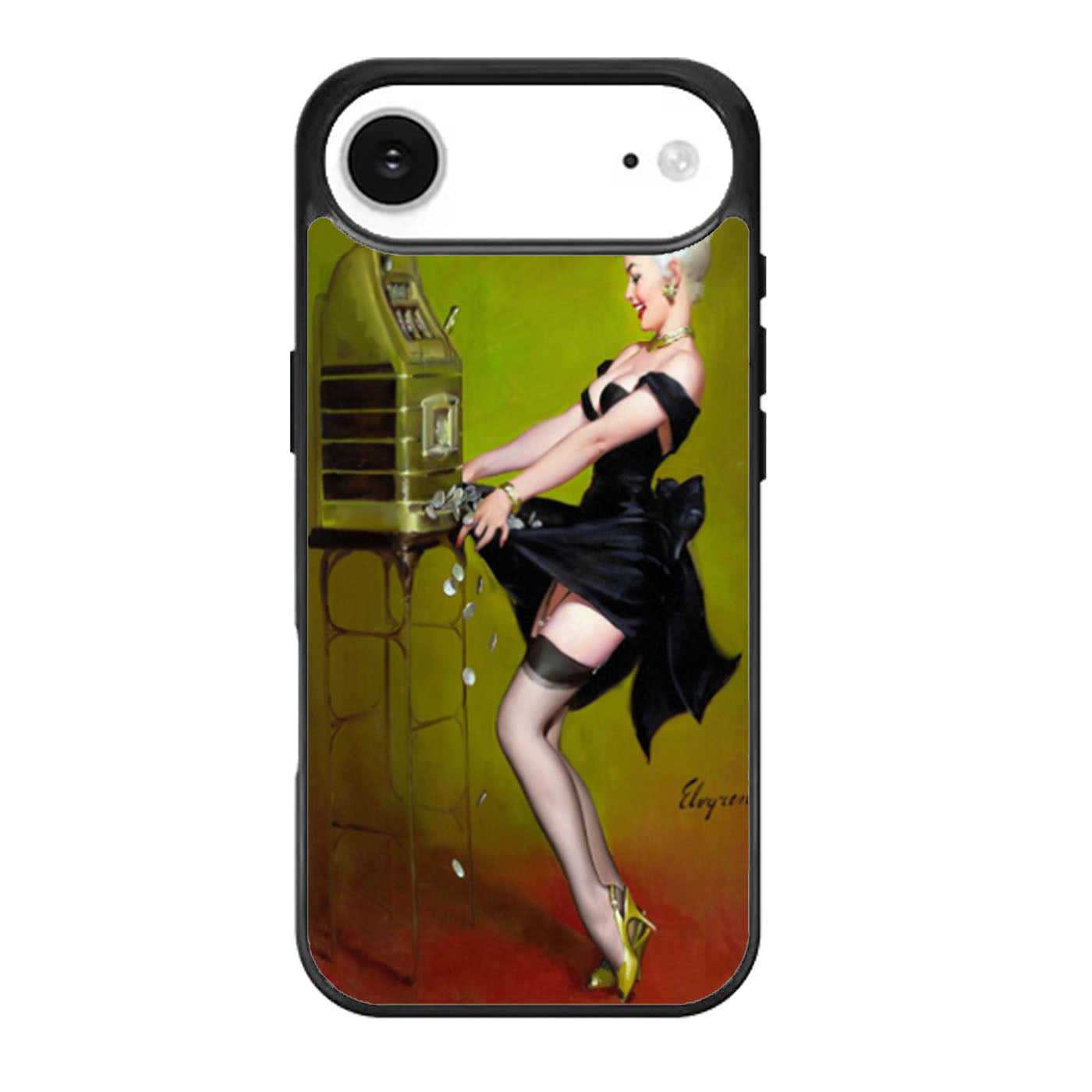 Retro Sexy Pin up Girl Gil Elvgren Pot Luck 1961 iPhone Air Case