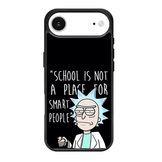 Rick and Morty Quote iPhone Air Case