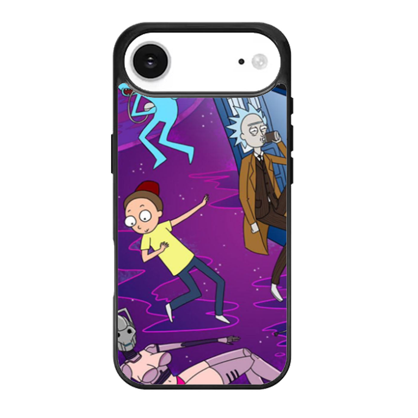 Rick and Morty Tardis Doctor Who Police Box iPhone Air Case