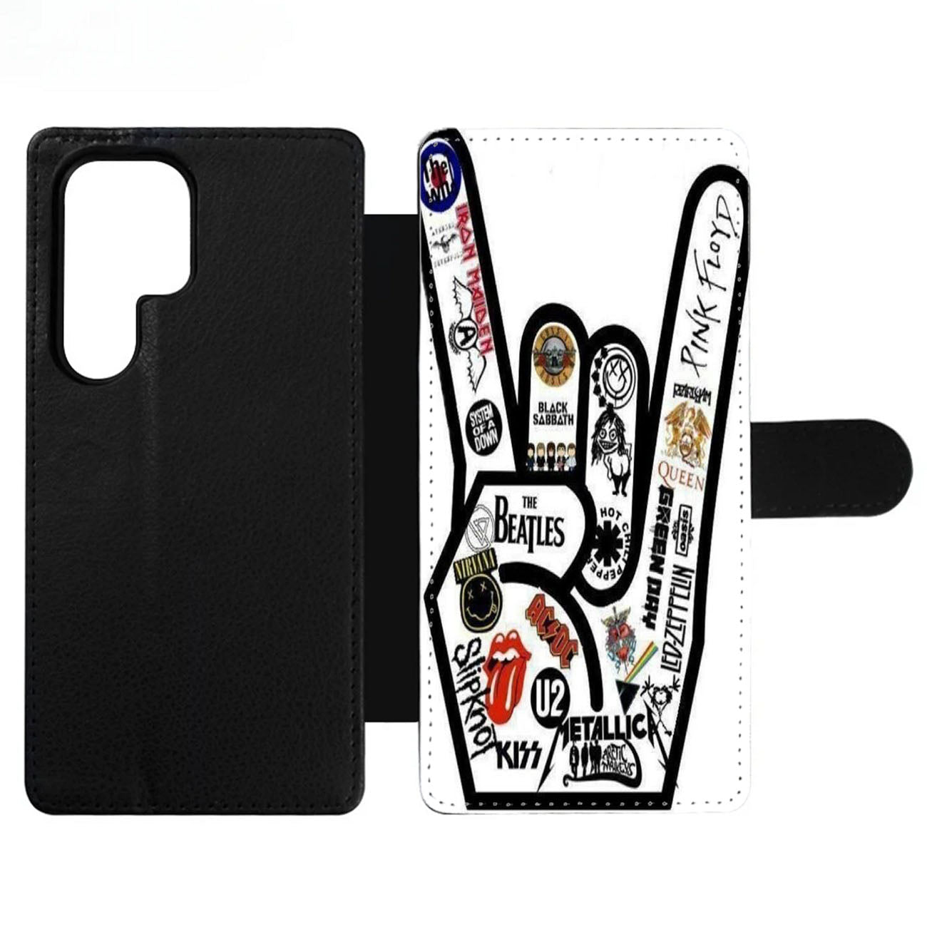 Rock Hand Two Wallet Samsung Case