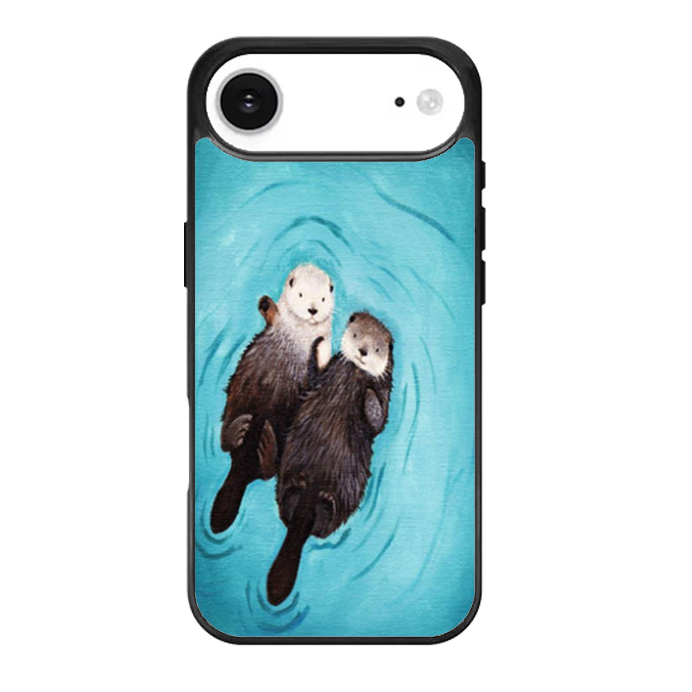 Romantic Swim Two Otterly iPhone Air Case