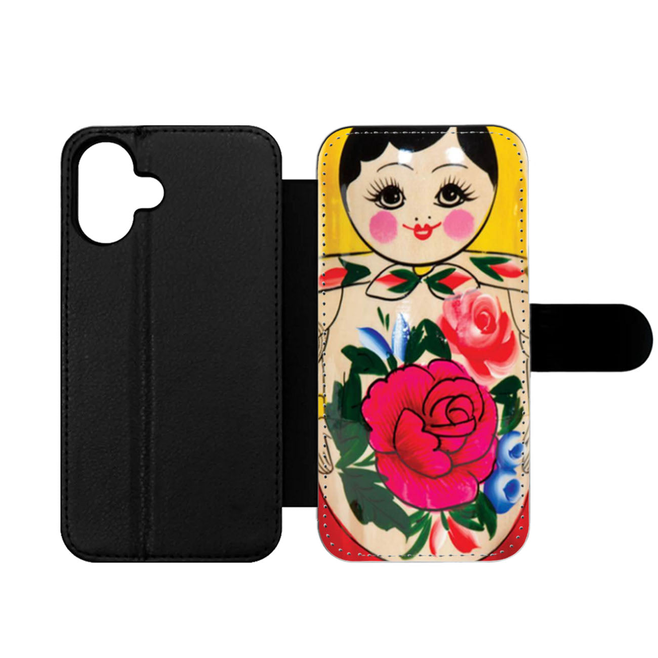 Russian Doll Matryoshka Wallet iPhone Case