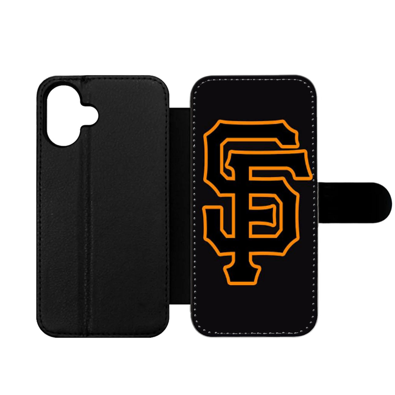 SAN FRANCISCO GIANTS BLACK LOGO Wallet iPhone Case