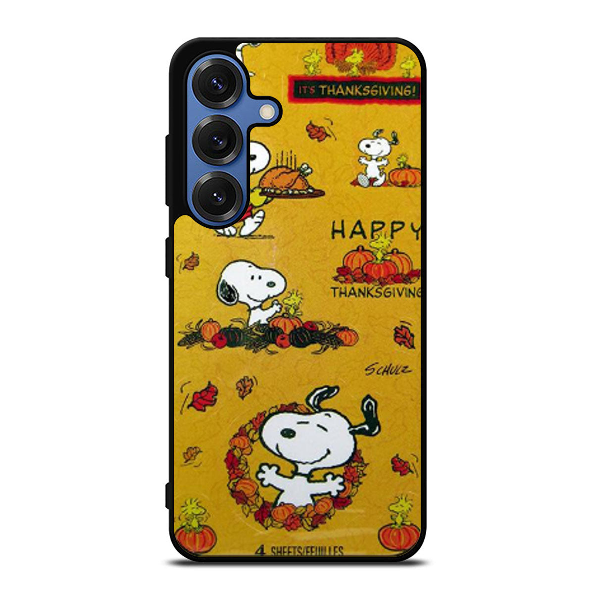 SNOOPY THE PEANUTS THANKSGIVING Samsung S25 Ultra Case