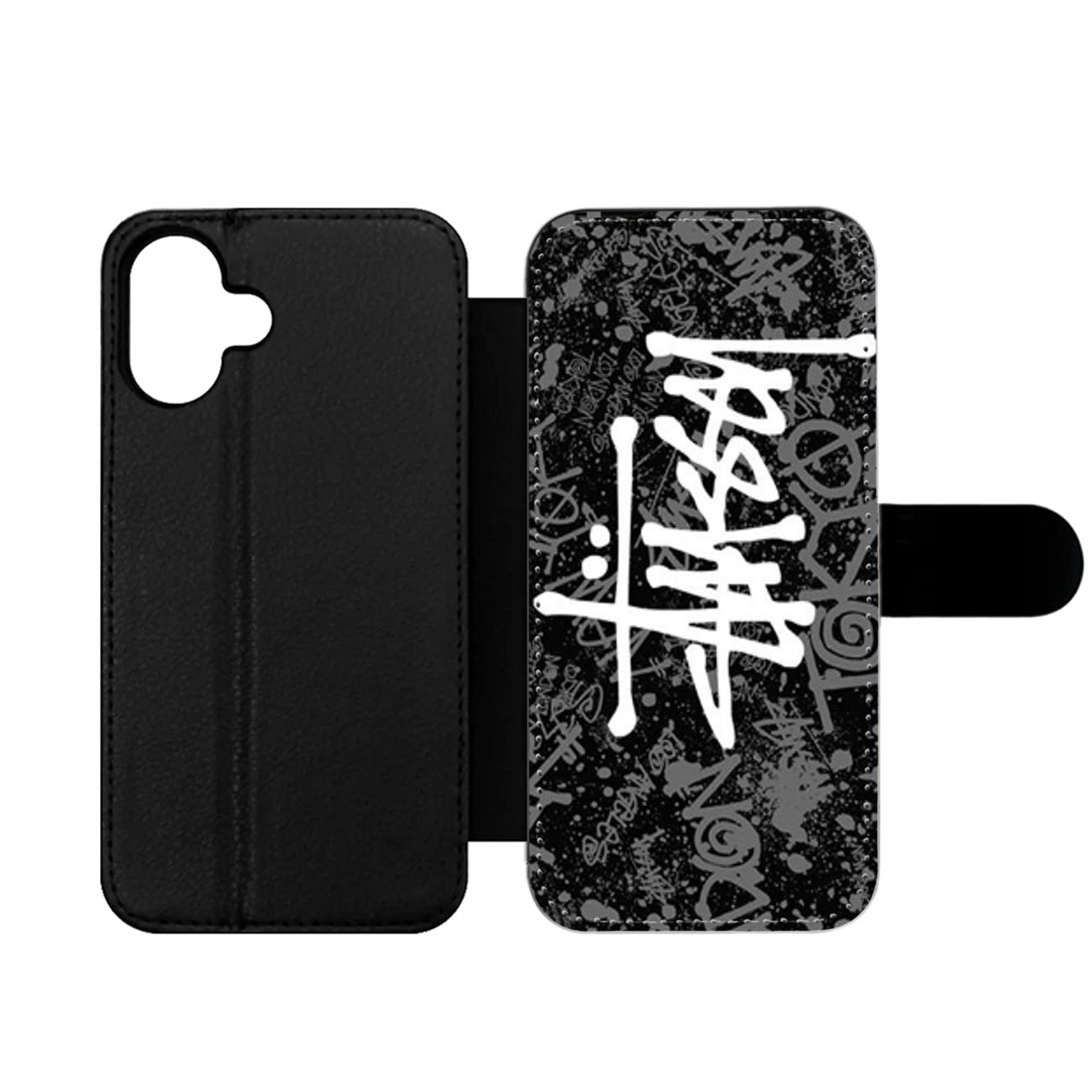 STUSSY ART Wallet iPhone Case