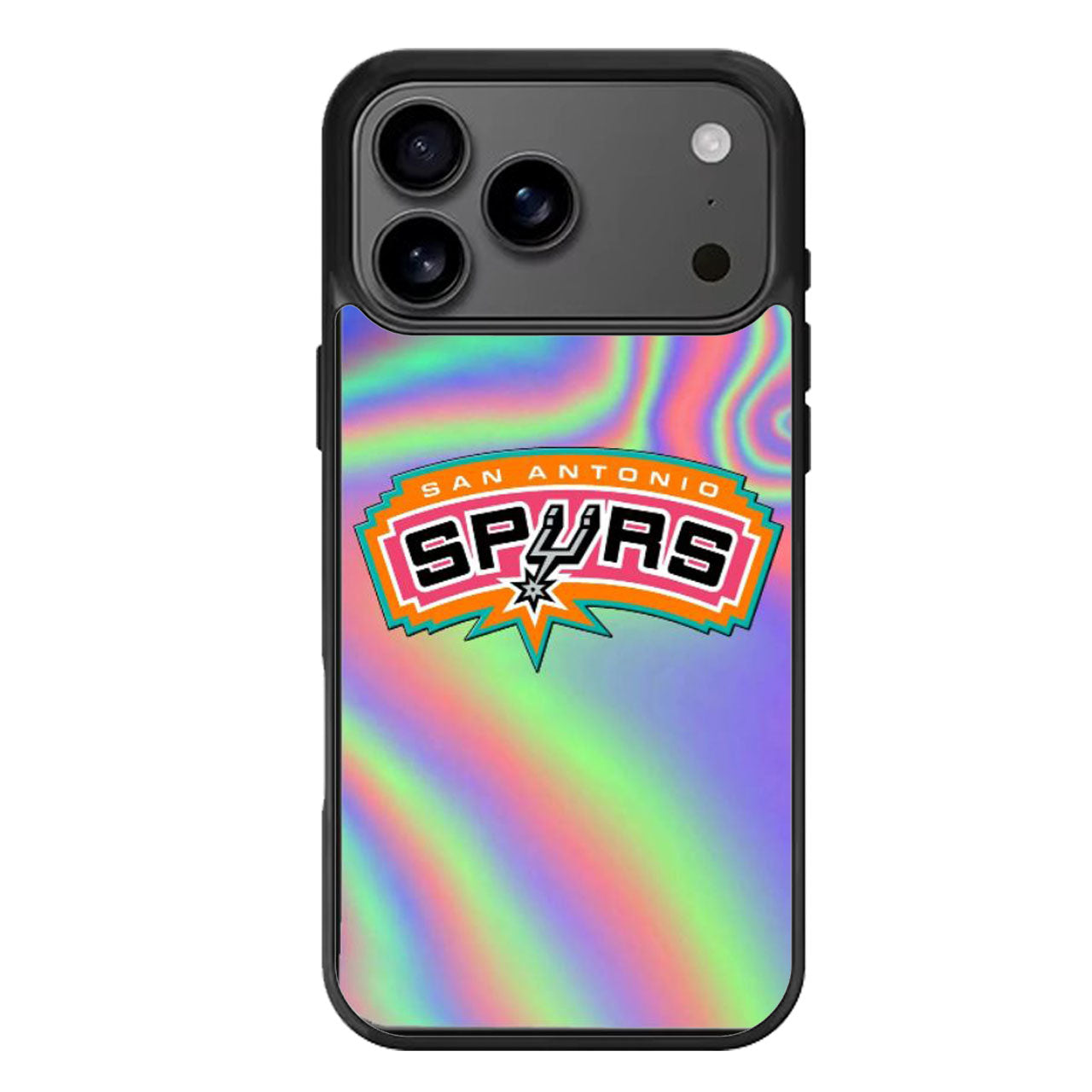 San Antonio Spurs Holographic iPhone 17 Pro Max Case