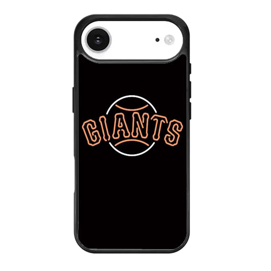 San Francisco Giants Black iPhone Air Case